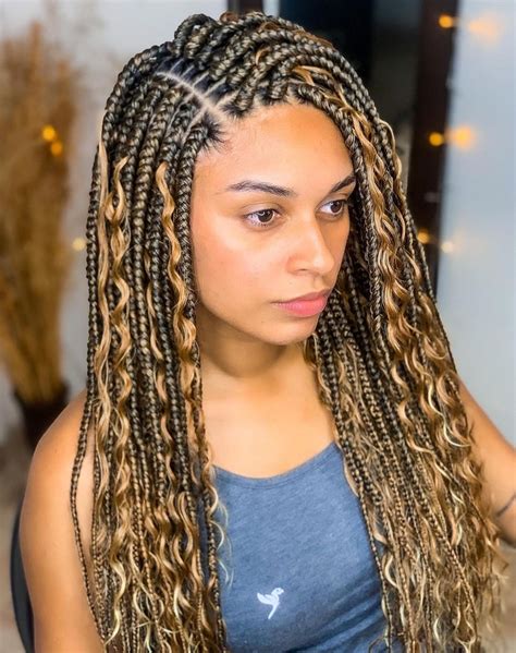 box braids what are the metal peices|medium box braids hairstyles.